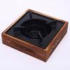 Hgjgwqh Commercial Cast Iron Pot Pan Japanese Style Cast Iron Shabu Shabu Hot Pot Single Serving Sukiyaki Nabe Pot with Wood Lid and Cooking Stove Outdoor Cookware Set for BBQ Picnic Camping,24cm/9.5i view 4