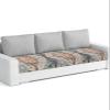 Bohemian Floral Couch Cushion Covers, Universal Sofa Cover L Shape Stretch Couch Covers Boho Print Rustic Abstract Geometric Seat Cushion Slipcovers for Sectional Sofa Furniture Protector L-1pcs view 1