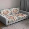 Bohemian Floral Couch Cushion Covers, Universal Sofa Cover L Shape Stretch Couch Covers Boho Print Rustic Abstract Geometric Seat Cushion Slipcovers for Sectional Sofa Furniture Protector L-1pcs view 3