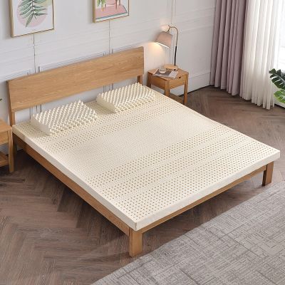 NaKeah 100% Natural Latex Tatami Mattress Foldable Single Double Mattress Bedroom Furniture Bed Mattress with Cover Student Dormitory Mat,10cm,120x190cm