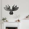 SIGNLEADER Metal Wall Art Decor Birds Dance Modern Abstract Wall Sculpture Hangings Home Decoration for Living Room, Bedroom, Bathroom, Kitchen, Outdoor - 36" Black view 3