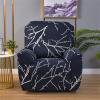 Morbuy Recliner Covers for Recliner Chair Stretch, Flowers Print 4 Pieces Recliner Slipcovers Recliner Sofa Covers Recliner Couch Cover for Kids, Pets (Plum Bossom) view 2
