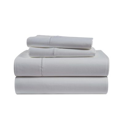 1 Piece Fitted Sheet Only Hotel Luxury Single Fitted Pure Egyptian Cotton 800 Thread Count Bottom Sheet, 8 Inch Deep Pocket Pack of 1 California King Size Silver