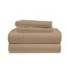 1 Piece Fitted Sheet Only Hotel Luxury Single Fitted Pure Egyptian Cotton 800 Thread Count Bottom Sheet, 15 Inch Deep Pocket Pack of 1 Queen Size Taupe view 1