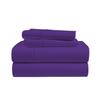 1 Piece Fitted Sheet Only Hotel Luxury Single Fitted Pure Egyptian Cotton 800 Thread Count Bottom Sheet, 8 Inch Deep Pocket Pack of 1 California King Size Purple view 1