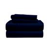 1 Piece Fitted Sheet Only Hotel Luxury Single Fitted Pure Egyptian Cotton 800 Thread Count Bottom Sheet, 15 Inch Deep Pocket Pack of 1 Twin XL Size Navy Blue view 1