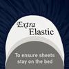 1 Piece Fitted Sheet Only Hotel Luxury Single Fitted Pure Egyptian Cotton 800 Thread Count Bottom Sheet, 15 Inch Deep Pocket Pack of 1 Twin XL Size Navy Blue view 2