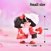 BITTONE Valentines Day DecorRomantic Couple Figurines Statue GiftsRemember Beautiful Moment-Best Gift for Valentine's Day Wedding Anniversary. (1), White, Blue, Pink, Red view 2