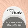 1 Piece Fitted Sheet Only Hotel Luxury Single Fitted Pure Egyptian Cotton 800 Thread Count Bottom Sheet, 8 Inch Deep Pocket Pack of 1 King Size Peach view 2