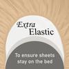 1 Piece Fitted Sheet Only Hotel Luxury Single Fitted Pure Egyptian Cotton 800 Thread Count Bottom Sheet, 12 Inch Deep Pocket Pack of 1 California King Size Beige view 2