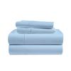 1 Piece Fitted Sheet Only Hotel Luxury Single Fitted Pure Egyptian Cotton 800 Thread Count Bottom Sheet, 8 Inch Deep Pocket Pack of 1 King Size Light Blue view 1