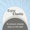 1 Piece Fitted Sheet Only Hotel Luxury Single Fitted Pure Egyptian Cotton 800 Thread Count Bottom Sheet, 8 Inch Deep Pocket Pack of 1 King Size Light Blue view 2