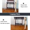 Luggage Racks for Suitcases Suitcase Stand, Collapsible Suitcase Rack in Home & Kitchen, Professional Hotel Suitcase Rack, White Home Storage Shelf, Solid Wooden Furniture Tray Rack ( Size : 2Pcs ) view 4