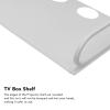 Wall Mounted Projector Shelf Wall Mounted Display Ledges Aluminum Floating Projector Shelves Floating Shelf for AV Device Projector Cable Boxes WiFi Router TV Box DVD Player view 3