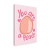 Trademark Fine Art Canvas Wall Art - Athene Fritsch 'Peach' Wall Art for Living Room, Bedroom, or Office Dcor view 4