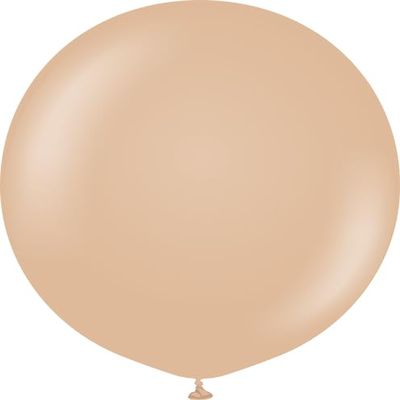 24" Kalisan Brand Latex Balloon Retro Desert Sand 5 Count
