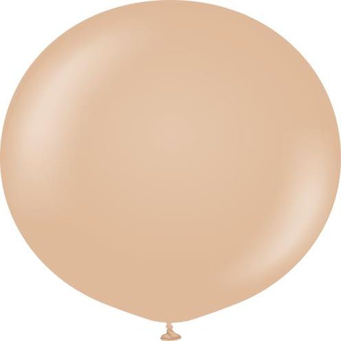 24" Kalisan Brand Latex Balloon Retro Desert Sand 5 Count