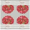 Keep Unique 20-ct 13x13 Flowers Paper Rose Luncheon Decoupage Napkins, 3-Ply Servilletas Printed Cocktail Napkin for Art, Dinner and Party, Disposable Napkins Decor (Tulip Bouquet, Pack of 4) view 3