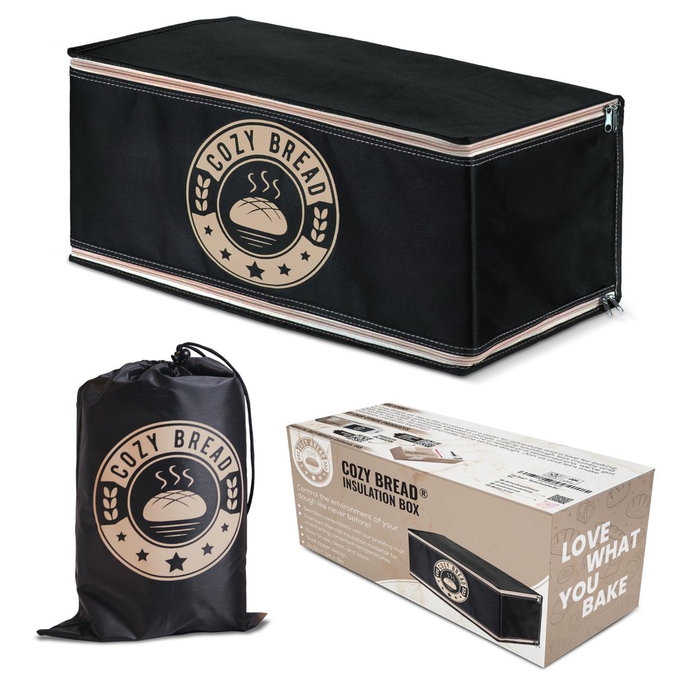 Cozy Bread Proofing Box | Compatible with 10" x 21" Proofing Mat (Heat Mat Not Included) | USA Brand