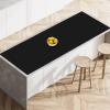 78.7x23.6(200cmx60cm) Heat Resistant Mat for Countertop, Silicone Mats for Kitchen Counter, Extra Large Counter Mat, Nonslip Mats for Crafts Countertop Protector, Black view 1