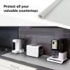 78.7x23.6(200cmx60cm) Heat Resistant Mat for Countertop, Silicone Mats for Kitchen Counter, Extra Large Counter Mat, Nonslip Mats for Crafts Countertop Protector, Black view 4