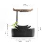 CHICKEN Waterfall Fountain Indoor Indoor Waterfall Fountain Portable Ceramic Circulation Fountain Zen Meditation Waterfall Decoration Table Fountain Table Top Water Fountain Indoor view 2
