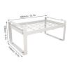 CDQL Water Bottle Organizer for Cabinet,Stackable Water Bottle Storage Rack,Iron Space Saving Water Bottle Organizer for Kitchen Countertop Fridge view 2