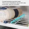 CDQL Water Bottle Organizer for Cabinet,Stackable Water Bottle Storage Rack,Iron Space Saving Water Bottle Organizer for Kitchen Countertop Fridge view 4
