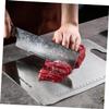 LABRIMP Stainless Steel Cutting Board Rust Chopping Board for Kitchen Easy to Clean Dishwasher Safe view 2