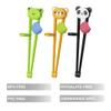 PandaEar 3 Pairs Toddler Training Chopsticks for Kids, Beginners Learning Chopsticks view 2