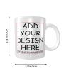 Personalized Coffee Mug Custom Photo Text or Logo Ceramic Mug Customized 11 Oz Tea Cup Unique Gift for Men & Women Personalized Design with Picture and Words view 3