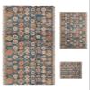 LEOSUCRE 3 Piece Bath Towel Set, Abstract Rustic Floral Towels for Bathroom Soft Shower Towels Absorbent Bathroom Towels Set (1 Bath Towel 1 Hand Towel 1 Washcloth) Middle Age Geometric Tribal view 1