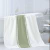 3 Piece Bath Towel Set, Solid Sage Green Luxury Towels Set for Bathroom Soft Bath Shower Towels Absorbent Bathroom Towels Set ( 1 Bath Towel, 1 Hand Towel, 1 Washcloth ) Stripes Modern Minimalism Art view 3