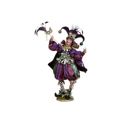 Mark Roberts Spring 2024 Mr. Patri Gras Jester Figurine - 24 Inches