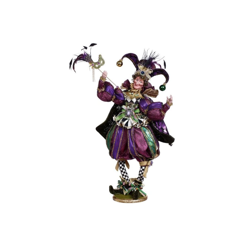 Mark Roberts Spring 2024 Mr. Patri Gras Jester Figurine - 24 Inches