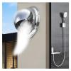 304 Stainless Steel Air Vent Round Grille Ventilation,Air Vent Grille Cover Stainless Steel Round Ventilation Extractor Outlet,Wall Dryer Vent Cap,Hemispherical Design (Size : 160mm/6.30in) view 1