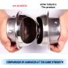 304 Stainless Steel Air Vent Round Grille Ventilation,Air Vent Grille Cover Stainless Steel Round Ventilation Extractor Outlet,Wall Dryer Vent Cap,Hemispherical Design (Size : 160mm/6.30in) view 3