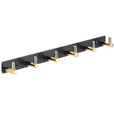 ENGENDER Wall Coat Rack Metal Wall-Mounted Coat Rack Coat Hook Behind The Door Bathroom Wall Hanging Nordic Coat Hook Office Living Room Corridor Coat Rack Wall Mounted
