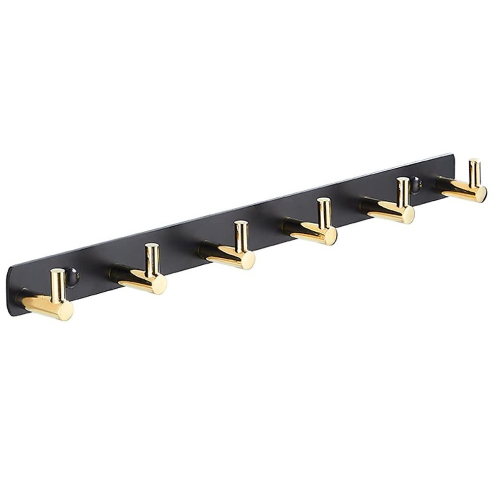 ENGENDER Wall Coat Rack Metal Wall-Mounted Coat Rack Coat Hook Behind The Door Bathroom Wall Hanging Nordic Coat Hook Office Living Room Corridor Coat Rack Wall Mounted