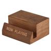 Luejnbogty 1 Piece Wooden Vinyl Record Holder Tabletop Now Playing Album Cover Holder Display Stand view 1