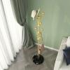 BABETT Coat Rack Freestanding Hall Tree Stand Metal Single-pole Tree-shaped Coat Rack Living Room Bedroom Corridor Coat Rack Home Floor-standing Coat Rack Marble Base Coat Tree Standing Coat Rack view 3
