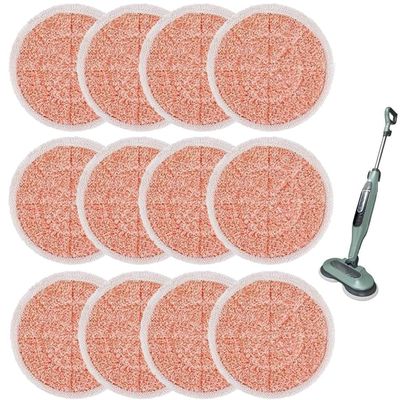 Steam Mop Replacement Pads for Shark S8201 S8001 S7000 S7000AMZ S7001 S7001TGT S7000 S7201 S7000C Series Steam & Scrub All-in-One Hard Floor Reusable Mop Head Refill - #: XKITP7000 (12 Pack)