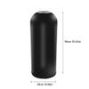 CEMONT Outdoor Trash Can Outdoor Trash Can Open Top Commercial Trash Can Office Outdoor Trash Can 13 Gallon/50L Heavy Duty Trash Can Garbage Can, 38cm*38cm*90cm, Black view 2