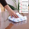 2mm Clear Desk Cover Protector, Plastic Tablecloth Table Protector, Rectangular Vinyl Desk Pad, Waterproof PVC Protective Table Pad Transparent Mat, for Dining Room Table (65x70cm) view 2
