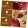 Ciieeo Kitchen Bread Box Vintage Metal Bread Storage Container Cover Multi-function Organizer for Kitchen Counter Retro Design Snacks and Utensils view 2