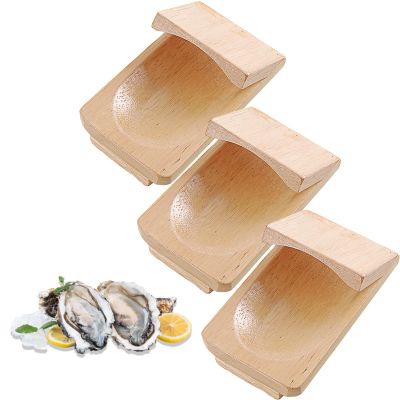 1/2/3PCS Oyster Shucking Clamp, 813cm Wood Shucking Clamp Oyster Shucking Protector, Wooden Holder Oyster Shucking Clamp, Oyster Opener Tool for Kitchen Home Outdoor Barbecue Camping (3PCS)