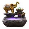 CABRIOLET Office Fountain Tabletop Fountain Elephant Flowing Water Fountain Landscape Indoor Living Room Decorations with Atomizer Desktop Decoration Water Fountain Decor view 1