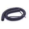 coiled cableSpring Telescopic Spiral Cable 4 Core Spring Telescopic Wire Spiral Cable 24AWG0.2mm 20AWG0.5mm 17AWG1.0mm 14AWG2.0mm Stretchable Extension Wire Stretch 3.7 meters 4-core -24AWG-0.2MM (Col view 1