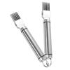 HAKIDZEL 2pcs Portable Onion Cutter and Scallion Slicer for Effortless Vegetable Preparation Kitchen for Garlic Cheese view 1