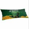 BOBOWUNY St. Patrick's Day Pillow Covers King Size, Soft Bed Throw Pillowcases Breathable Cooling Long Lumbar Body Pillow Sham Cover for Bed Sofa 20x40 Happy Spring Holiday Green view 1